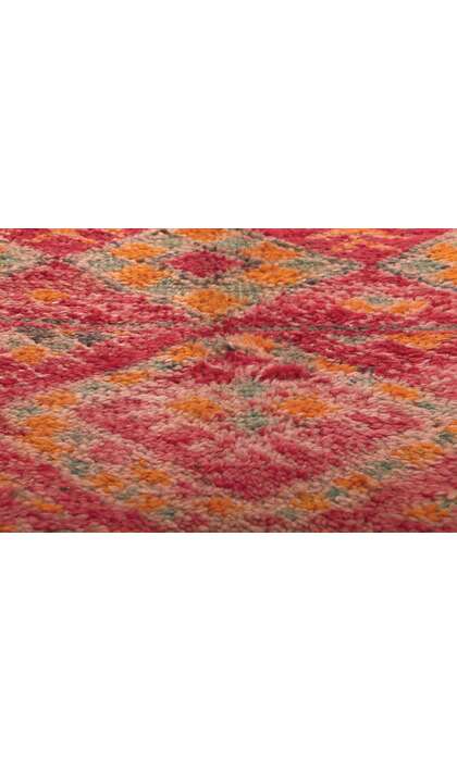 6 x 10 Vintage Red Talstint Moroccan Rug 20677