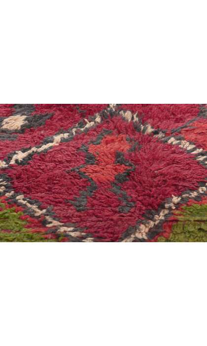6 x 14 Vintage Red Talsint Moroccan Rug 20647