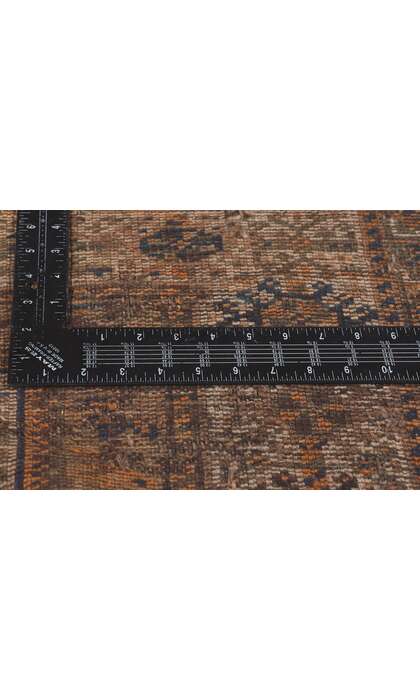 ​6 x 9 Distressed Antique-Worn Persian Shiraz Rug 78530