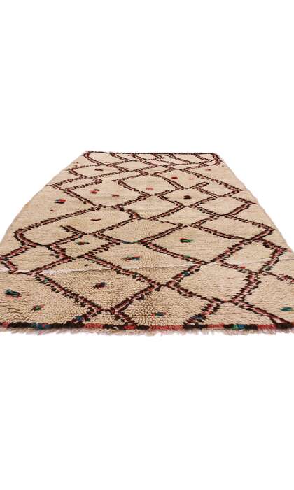 3 x 6 Vintage Talsint Moroccan Rug 74569