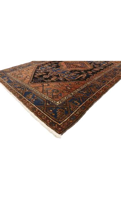 5 x 6 Antique Persian Nahavand Hamadan Rug 20444