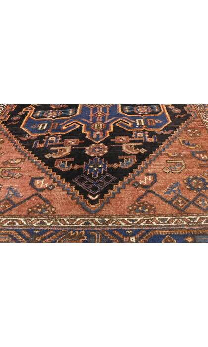 5 x 6 Antique Persian Nahavand Hamadan Rug 20444