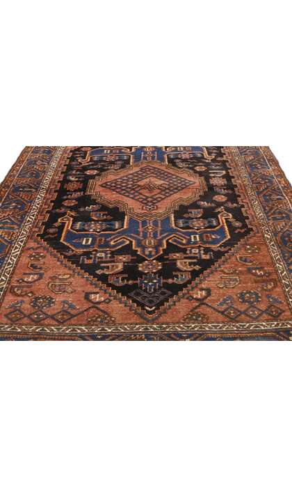 5 x 6 Antique Persian Nahavand Hamadan Rug 20444