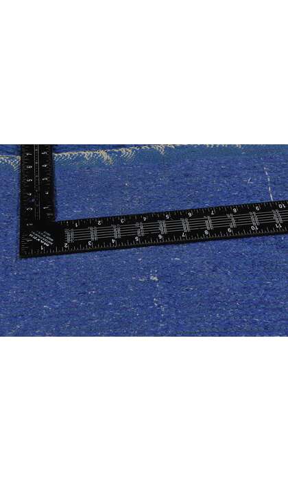 5 x 8 Vintage Blue Beni Mrirt Moroccan Rug 21773