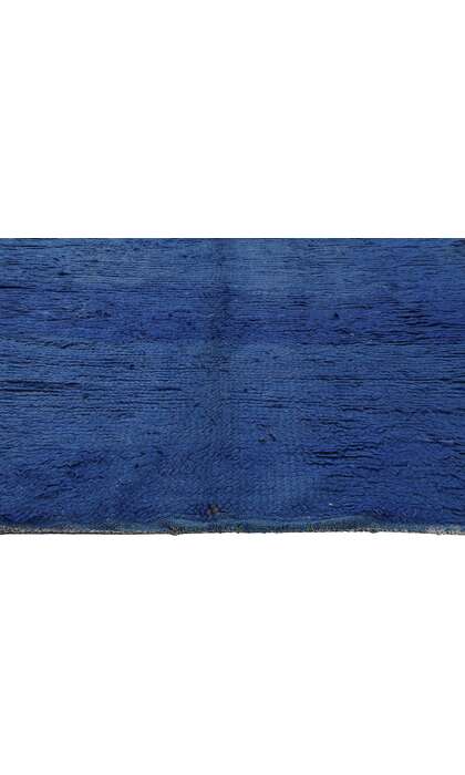 5 x 8 Vintage Blue Beni Mrirt Moroccan Rug 21773