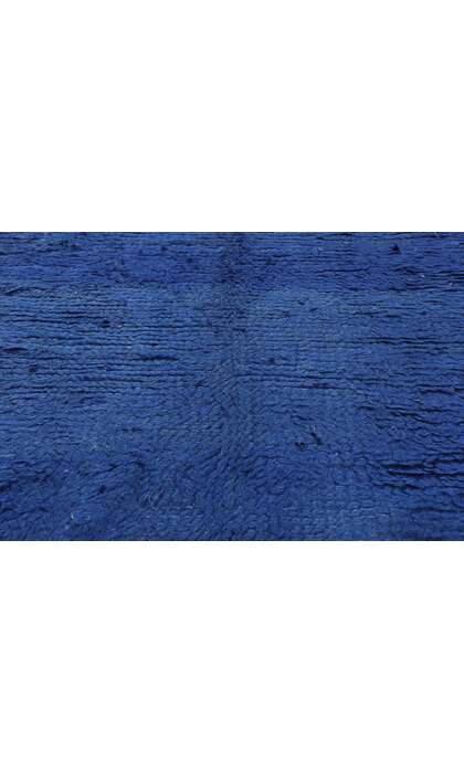 5 x 8 Vintage Blue Beni Mrirt Moroccan Rug 21773
