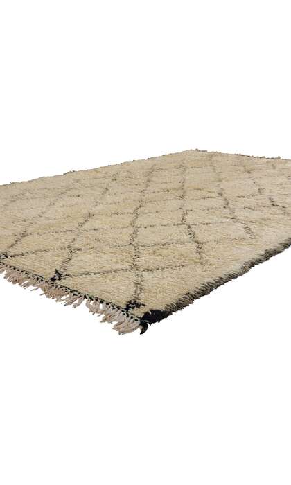 5 x 8 Vintage Moroccan Beni Ourain Rug 21769