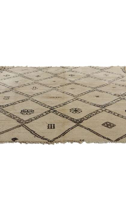 ​6 x 7 Vintage Moroccan Beni Ourain Rug 21765