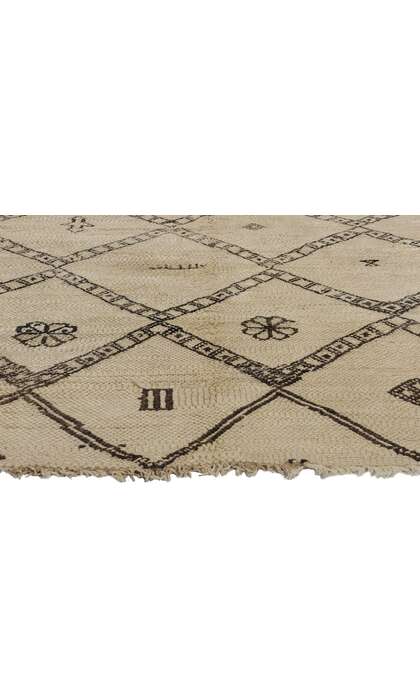 ​6 x 7 Vintage Moroccan Beni Ourain Rug 21765
