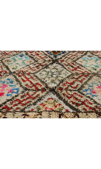 ​6 x 9 Vintage Moroccan Beni Ourain Rug 21775