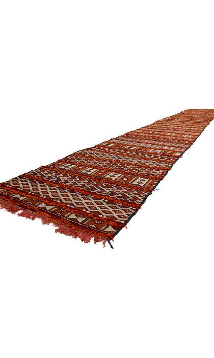 3 x 23 Vintage Zemmour Moroccan Kilim Rug 21772