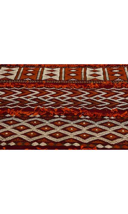 3 x 23 Vintage Zemmour Moroccan Kilim Rug 21772