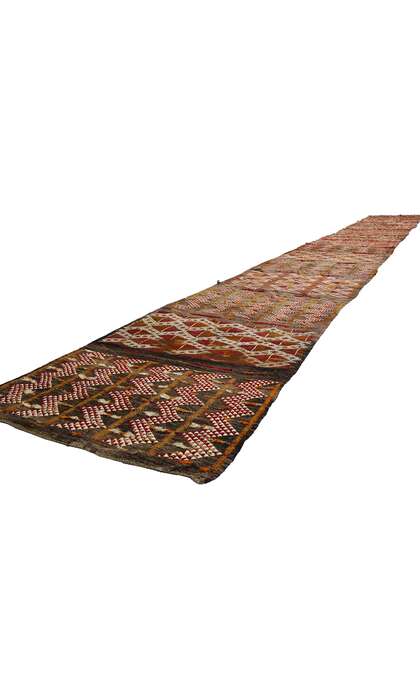 3 x 23 Vintage Zemmour Moroccan Kilim Rug 21777