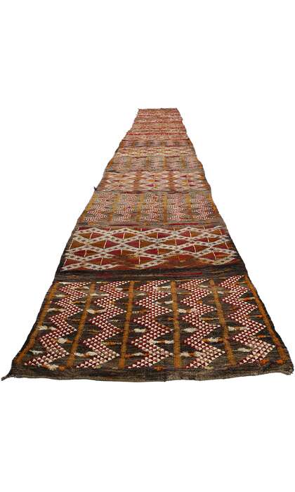 3 x 23 Vintage Zemmour Moroccan Kilim Rug 21777