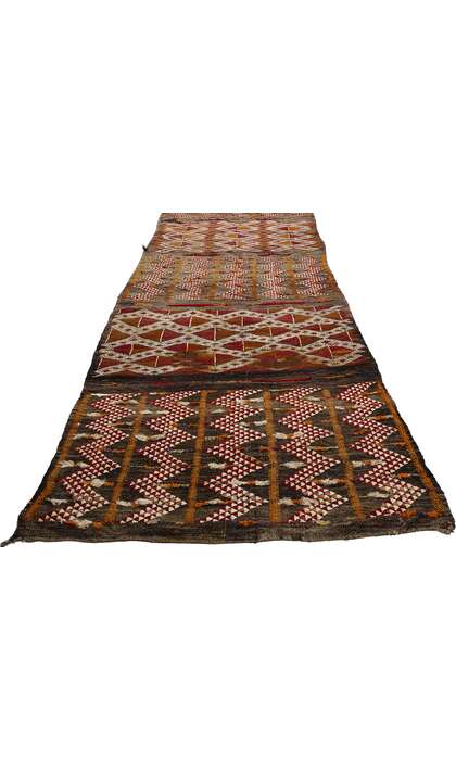 3 x 23 Vintage Zemmour Moroccan Kilim Rug 21777