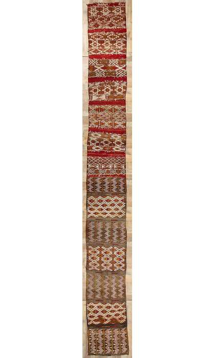 3 x 23 Vintage Zemmour Moroccan Kilim Rug 21777