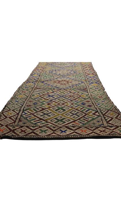 3 x 22 Vintage Zemmour Moroccan Rug 21846