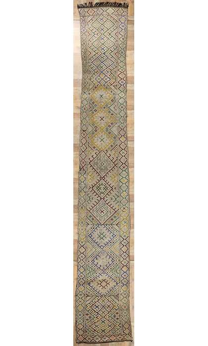 3 x 22 Vintage Zemmour Moroccan Rug 21846