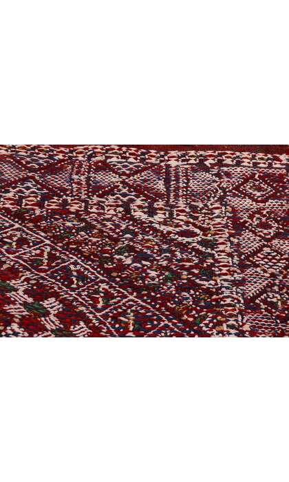3 x 24 Vintage Zemmour Moroccan Kilim Rug 21844