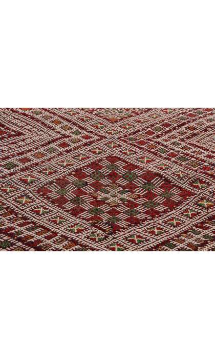 3 x 24 Vintage Zemmour Moroccan Kilim Rug 21844