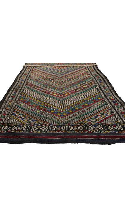 4 x 20 Vintage Zemmour Moroccan Kilim Rug 21847