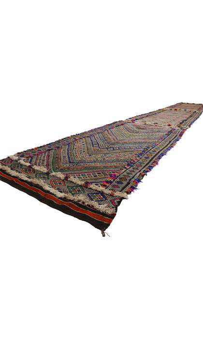 4 x 26 Vintage Zemmour Moroccan Kilim Rug 21848