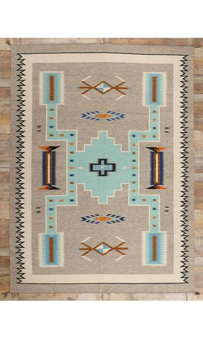 9 x 12 Southwest Modern Navajo-Style Rug 81020