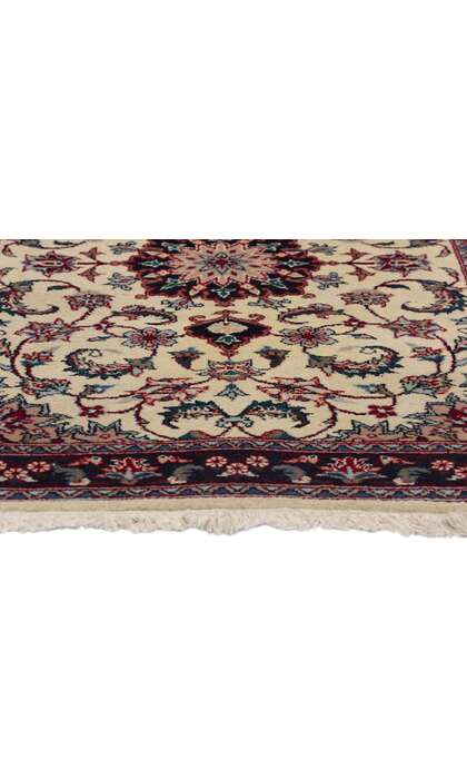 2 x 3 Vintage Beige Chinese Tabriz Rug 78695