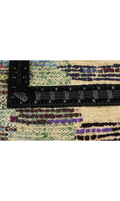 5 x 6 Colorful Vintage Moroccan Azilal Rag Rug 21741