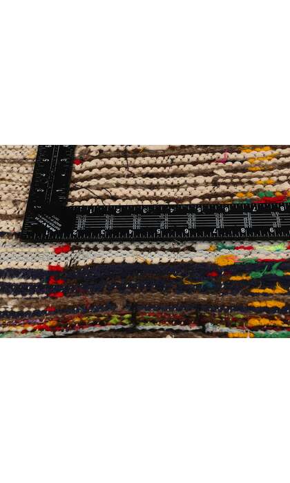 5 x 8 Colorful Vintage Moroccan Azilal Rag Rug 21810