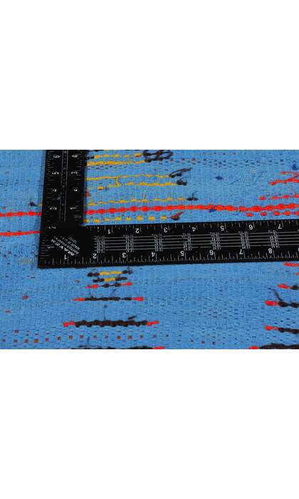 ​4 x 11 Colorful Vintage Moroccan Azilal Rug 21761