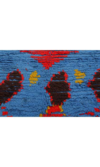 ​4 x 11 Colorful Vintage Moroccan Azilal Rug 21761