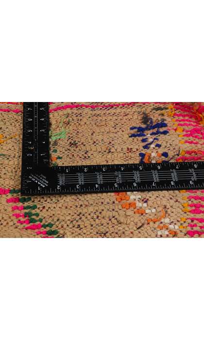 4 x 9 Colorful Vintage Moroccan Azilal Rug 21829