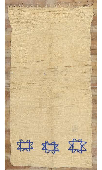 ​5 x 10 Vintage Moroccan Azilal Rug 21756