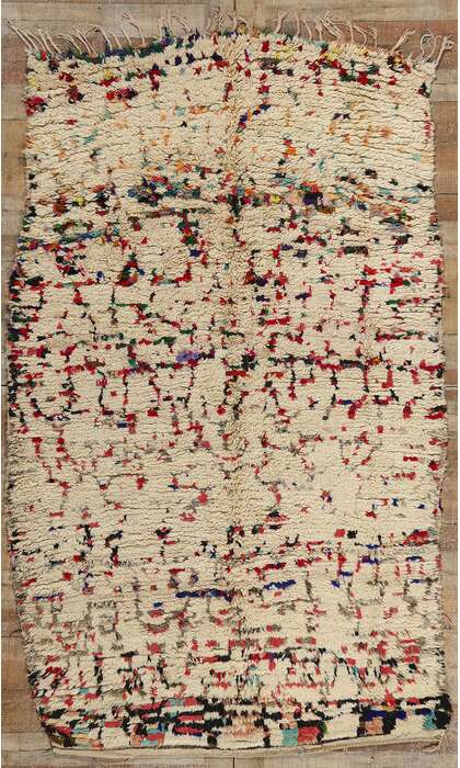 5 x 8 Vintage Moroccan Azilal Rug 21823