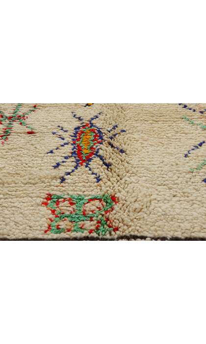 5 x 8 Colorful Vintage Moroccan Azilal Rug 21827