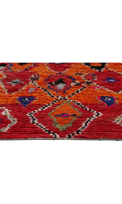 ​5 x 8 Vintage Red Moroccan Azilal Rug 21735