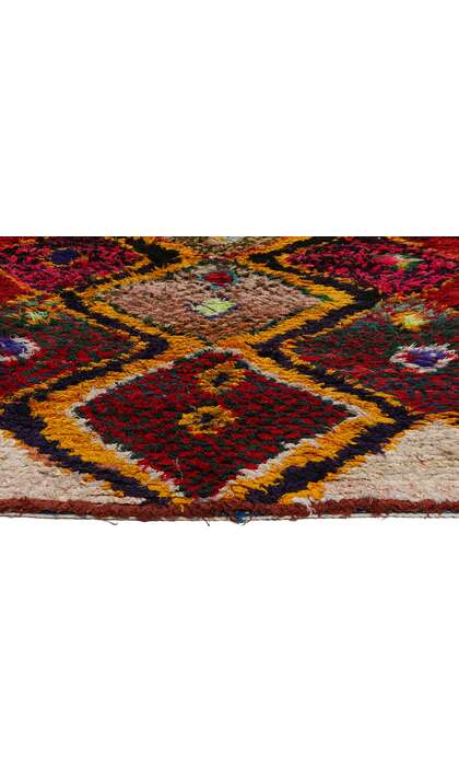 5 x 8 Vintage Red Moroccan Azilal Rug 21749