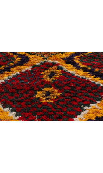 5 x 8 Vintage Red Moroccan Azilal Rug 21749