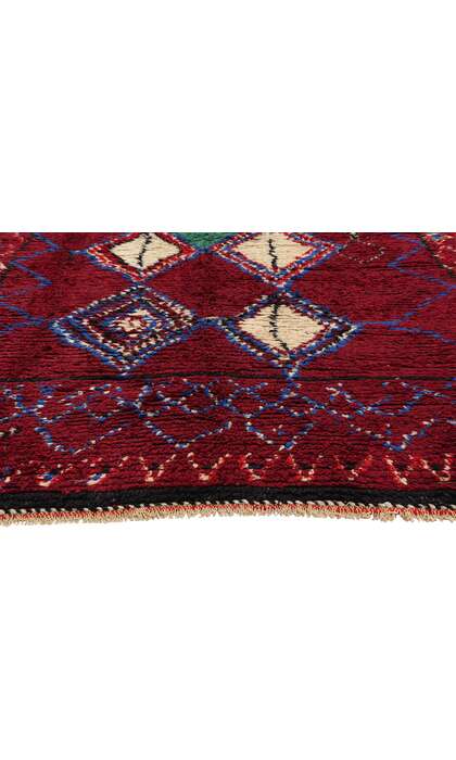 5 x 9 Vintage Red Moroccan Azilal Rug 21737