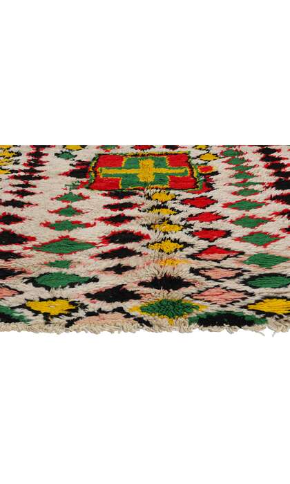 5 x 9 Colorful Vintage Moroccan Azilal Rug 21785