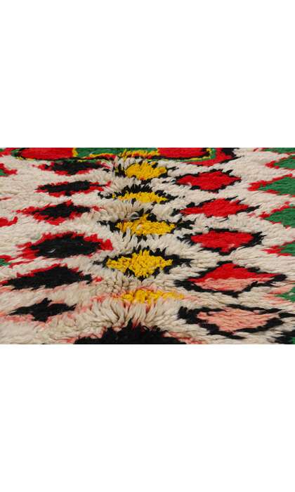 5 x 9 Colorful Vintage Moroccan Azilal Rug 21785