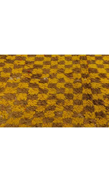 5 x 9 Vintage Gold Moroccan Azilal Rug 21745
