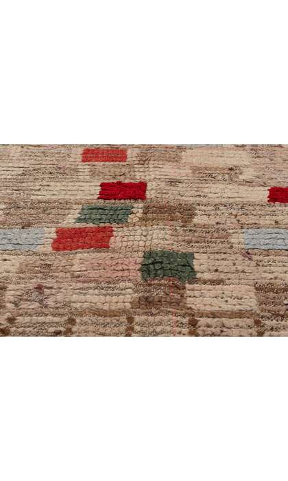 5 x 9 Vintage Checkered Moroccan Azilal Rug 21818