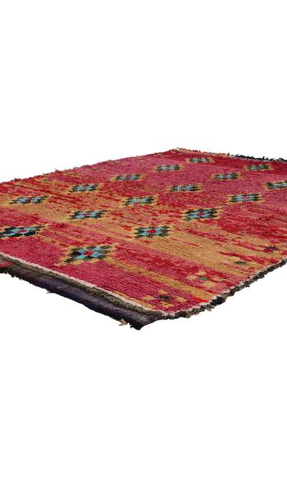​6 x 7 Vintage Pink Moroccan Azilal Rug 21740