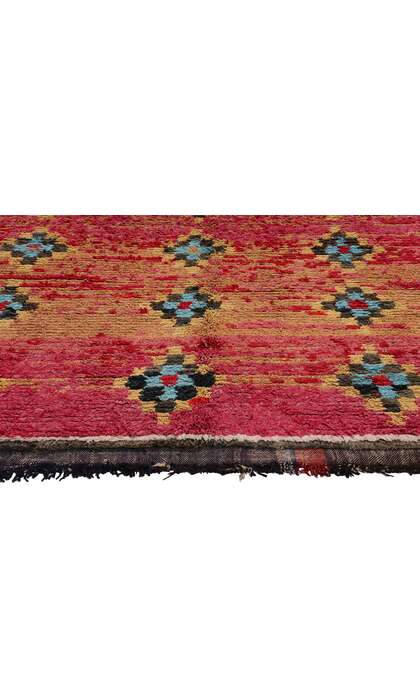 ​6 x 7 Vintage Pink Moroccan Azilal Rug 21740