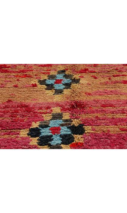 ​6 x 7 Vintage Pink Moroccan Azilal Rug 21740