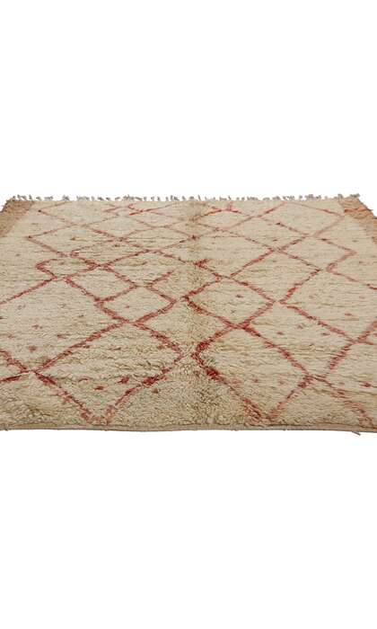 6 x 7 Vintage Moroccan Azilal Rug 21781