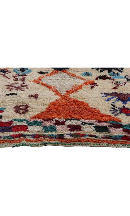 6 x 9 Colorful Vintage Moroccan Azilal Rug 21782