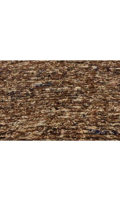 6 x 9 Vintage Brown Moroccan Azilal Rug 21813